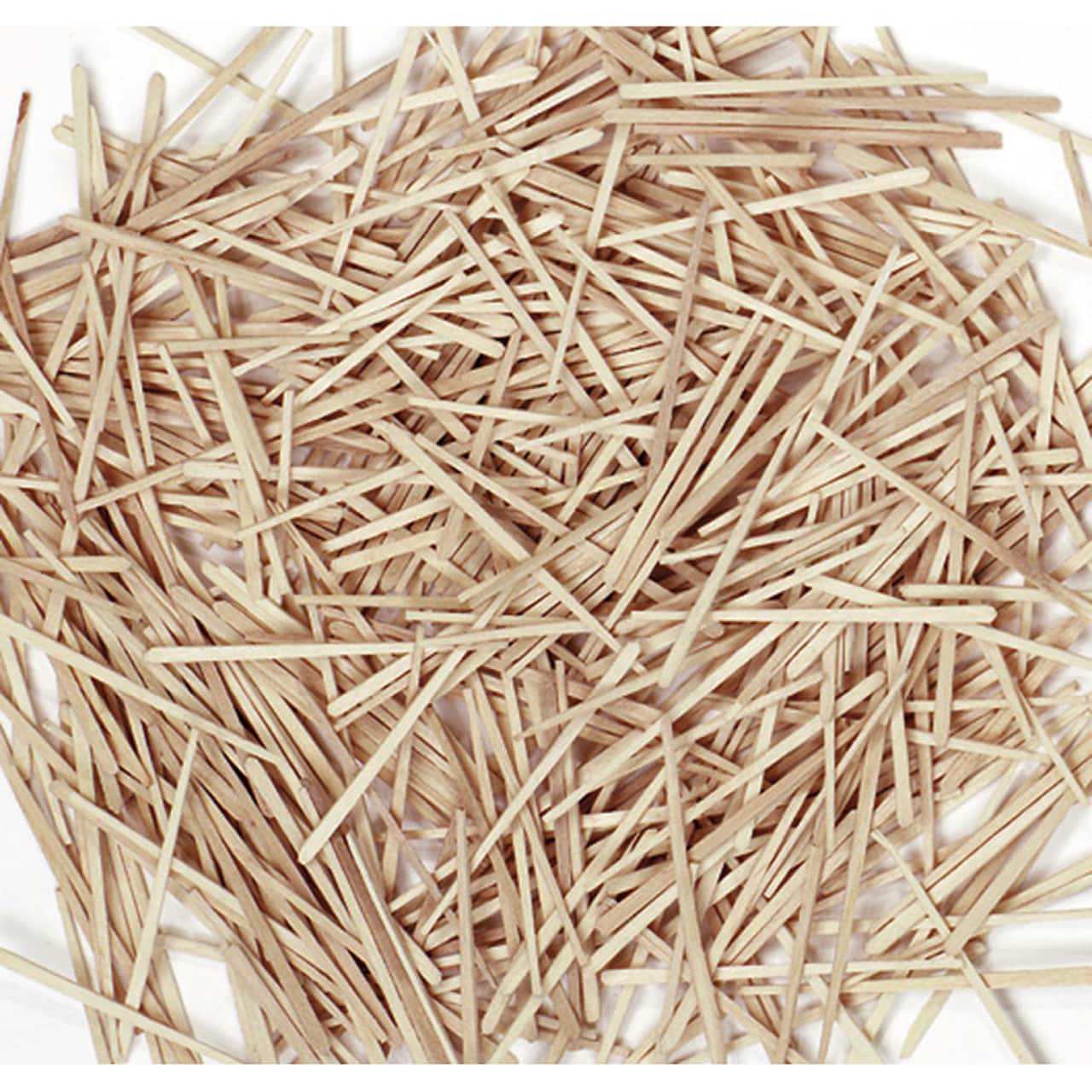 6 Packs: 6 Packs 2,500 ct. (90,000 total) Natural Wooden Flat Toothpicks